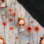 Takoy Téli softshell fekete színű sherpa (báránybunda) anyaggal prémium 20000 / 10000 vörös hajú hercegnő