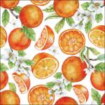 Ambiente Juicy oranges papírszalvéta 33x33cm, 20db-os