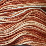  Ispe osztott hímzőfonal 8m színátmenetes 015 - Barnás