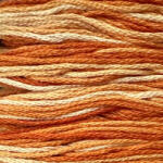  Ispe osztott hímzőfonal 8m színátmenetes 026 - Világosbarna