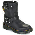 Dr. Martens Csizmák Genaya Black Wyoming Fekete 30