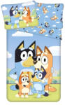 Bluey Happy Family ágyneműhuzat 140×200cm, 70x90 cm (JFK040232) - oliviashop