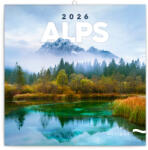 Realsystem Falinaptár képes lemeznaptár 300x300mm, Alps Realsystem 2026 (6097-AL) - iroda-ellatas