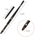  Macskanyelv építő ecset - Round head light-