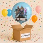 Personalizabil Balon rotund albastru personalizabil Fortnite 45 cm - articole-petreceri - 29,99 RON