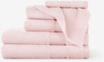 Goldea bambuszszálas törölköző és fürdőlepedő - pasztell rózsaszín 30 x 50 cm