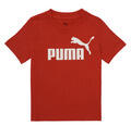 PUMA Rövid ujjú pólók ESS No. 1 Logo Tee Piros 8 éves
