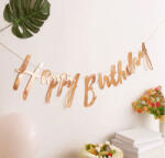  Happy Birthday felirat rosegold