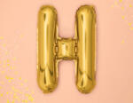  H betű arany lufi