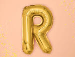  R betű arany lufi
