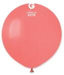  Korall színű latex lufi 48 cm - partyzunk