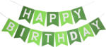  Zöld szülinapi zászlófüzér