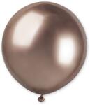  Rosegold fényes metál lufi 48 cm - partyzunk