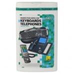 Logo Curat. servetele lacrimale, pentru tastaturi si telefoane, cutie, dezinfectant, 50 buc. , Logo