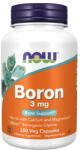 NOW NOW Boron 3mg, 250 Veg Capsules - fitnesdobavki - 31,10 лв