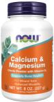 NOW NOW Calcium & Magnesium Citrate Powder with Vitamin D3, 227 Grams