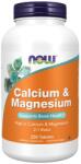 NOW NOW Calcium & Magnesium, 250 Tablets
