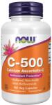 NOW NOW Vitamin C-500 Calcium Ascorbate-C, 100 Capsules - fitnesdobavki - 21,32 лв