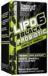 Nutrex Lipo 6 Black Probiotic, 30 Delayed Release Capsules