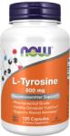 NOW NOW L-Tyrosine 500mg, 120 Capsules - fitnesdobavki - 25,23 лв