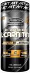 MuscleTech Platinum 100% L-Carnitine, 180 Capsules