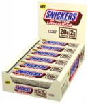 Mars Snickers White Low Sugar High Protein Bar, 1x57 Grams/12 bars box/