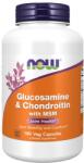 NOW NOW Glucosamine & Chondroitin with MSM, 180 Capsules