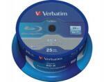 Verbatim Płyta Bd-r Verbatim Bd-r 6x 25GB 25P Cb Htl Printa