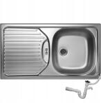 CM Pyramis Et 78 acél mosogató, 780×435mm, inox, semiflat (56759879)