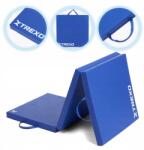 Trexo gimnasztikai matrac, összecsukható, 180×60×5cm, kék (TRX-FDM004)