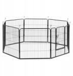Wiesenfield Kutyafekhely kifutó kölyökkutyáknak 81 cm magas kapuval 8 szegmens (WIE-DP-080N)