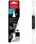 Faber-Castell Faber Castell Black Edition akrilmarker - kétvégű - fehér (285511)