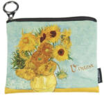 Fridolin Van Gogh Napraforgók pénztárca - textil - 12x10 cm (VR-19272)