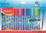 Maped Filctoll készlet, 2 mm, kimosható, MAPED 'Color'Peps Ocean Life', 24 különböző szín (845703)