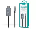 DEVIA Cablu USB Type-C - HDMI - nouă porturi - 2 m