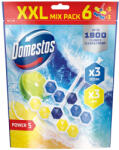 Domestos Power5 WC frissítő blokk mix, Lime / Ocean (6x50 g)