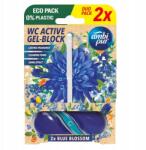 Ambi Pur Ambipur aktív wc gél blokk 2x45g blossom (8435495838593)