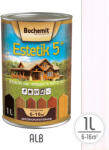 Estetik Clasic Lazura lemn BOCHEMIT ESTETIK CLASIC 1L ALB, protectie UV (ESTKVINTG-ALB-1L)