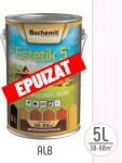 Estetik Clasic Lazura lemn BOCHEMIT ESTETIK CLASIC 5L ALB, protectie UV (ESTKVINTG-ALB-2.5L)