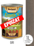 Estetik Clasic Lazura lemn BOCHEMIT ESTETIK CLASIC 1L GRI, protectie UV (ESTKVINTG-GRI-0.75L)