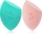 Real Techniques Miracle Mattifying Sponge Duo aplicator spumă asupra machiajului 2 buc