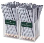 Faber-Castell Grafitceruza display, HB, háromszögletű, 'Grip 2001', ezüst (TFC117023) (TFC117023)