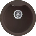 Elleci ELLECI- Mosogatótálca Ego Round 48, 5 Granitek kerek medence Espresso G78 (LGEROU78)