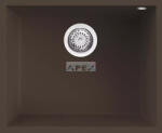 Elleci ELLECI- Mosogatótálca Quadra 105 UM aláépíthető 54x44 Granitek 1 m. Espresso G78 (LGQ10578BSO)