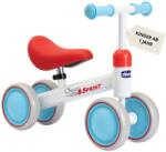 Chicco Ride-ON Quadcycle fara pedale bicicleta fara pedale pentru copii patru roti rulare lina roti din cauciuc scaun moale antiderapant manere antide (00012249100000)