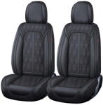 Carguard Husa scaun Huse auto premium 5 locuri Carguard Deluxe piele ecologică perforată - negru (HSA025) - vexio