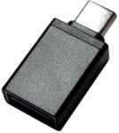 Spacer ADAPTOR Spacer pt. smartphone, de la USB 2.0 (Mama) la Type-C (Tata), negru, "SPAD-USBF-TYPECM-02" (timbru verde 0.08 lei) (SPAD-USBF-TYPECM-02) - vexio