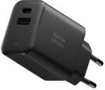 Native Union Incarcator de retea GaN 1x USB-C + 1x USB-A PD 45W Negru (FAST-PD45AC-BLK-EU) - vexio