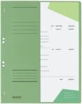 Leitz Dosar cu sina Leitz 1/2, carton, A4, cu capse, 170 coli, verde (L-37400055) - vexio
