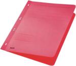 Leitz Dosar cu sina Leitz 1/1, carton, A4, cu capse, 170 coli, rosu (L-37420025) - vexio